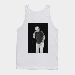 George Carlin BW Photograph Tank Top